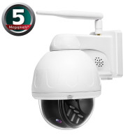 Bevielė valdoma IP 5MP WiFi PT lauko kamera