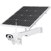 Belaidė 4G PTZ x5 optinio artinimo kamera su 60W 40Ah saulės baterija (su SIM kortelės jungtimi)
