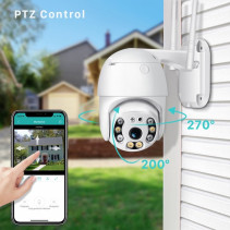 Bevielė valdoma IP 2MP WiFi PTZ lauko kamera