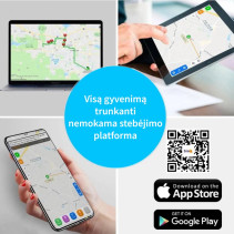 Mažas GPS Seklys SinoTrack ST-903 su nemokamu serveriu 1050mAh