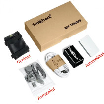 Mažas GPS Seklys SinoTrack ST-903 su nemokamu serveriu 1050mAh