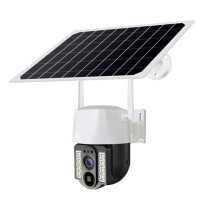 Autonomiška 4G saulės PTZ apsaugos kamera 2MP