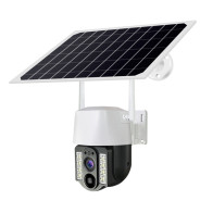 Autonomiška 4G saulės PTZ apsaugos kamera 2MP