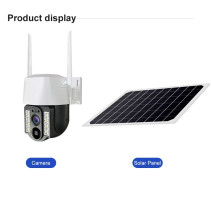 Autonomiška 4G saulės PTZ apsaugos kamera 2MP