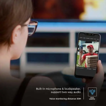 Saulės energija maitinama 4G PTZ kamera 2MP