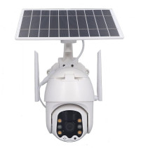 Autonomiška 4G PTZ kamera su spalvotu naktiniu LED apšvietimu ir integruota baterija
