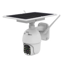 Autonomiška 4G PTZ kamera su spalvotu naktiniu LED apšvietimu ir integruota baterija