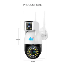 4G PTZ kamera su dviguba objektyvo linze ir spalvotu naktiniu matymu