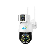 4G PTZ kamera su dviguba objektyvo linze ir spalvotu naktiniu matymu