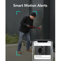 WiFi Full HD lauko apsaugos kamera su naktiniu matymu