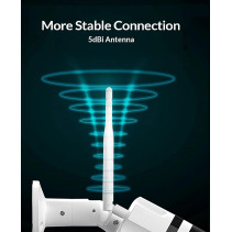 WiFi Full HD lauko apsaugos kamera su naktiniu matymu